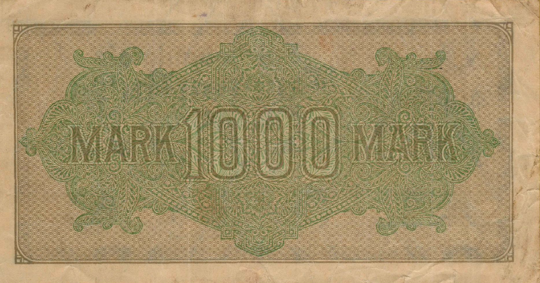 Germany 1000 1922 XF P-76/a